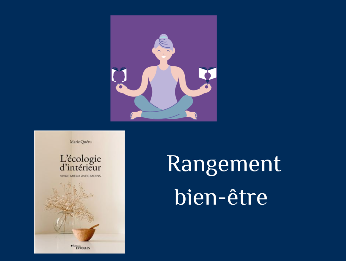 Livre L'écologie d'intérieur, vivre mieux avec moins de Marie Quéru