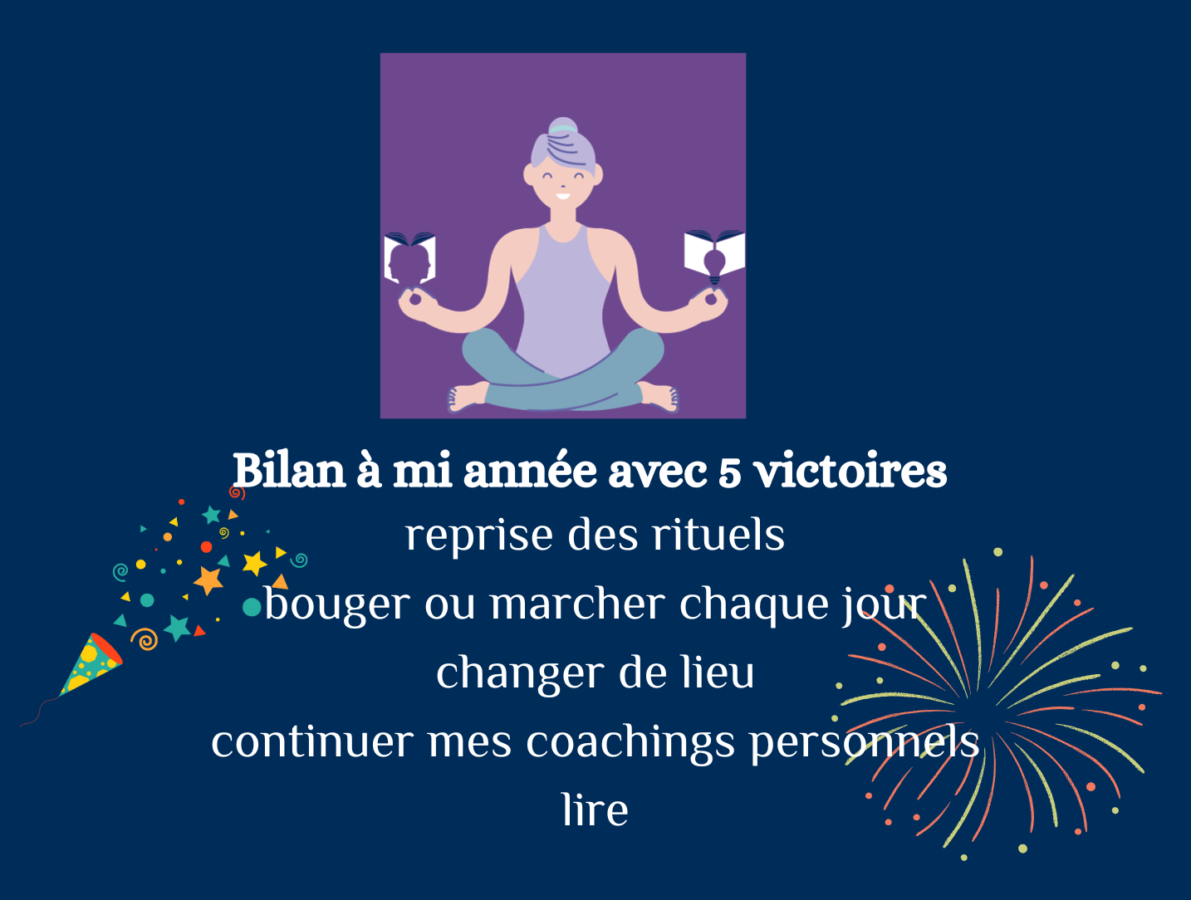 Bilan personnel à mi-année de Sophie Ame pour garder la motivation, ajuster et célébrer
