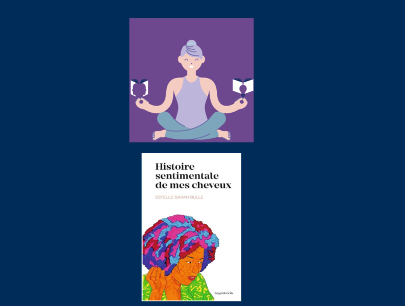 Livre Histoire sentimentale de mes chveux d'Estelle Sarah-Bulle
