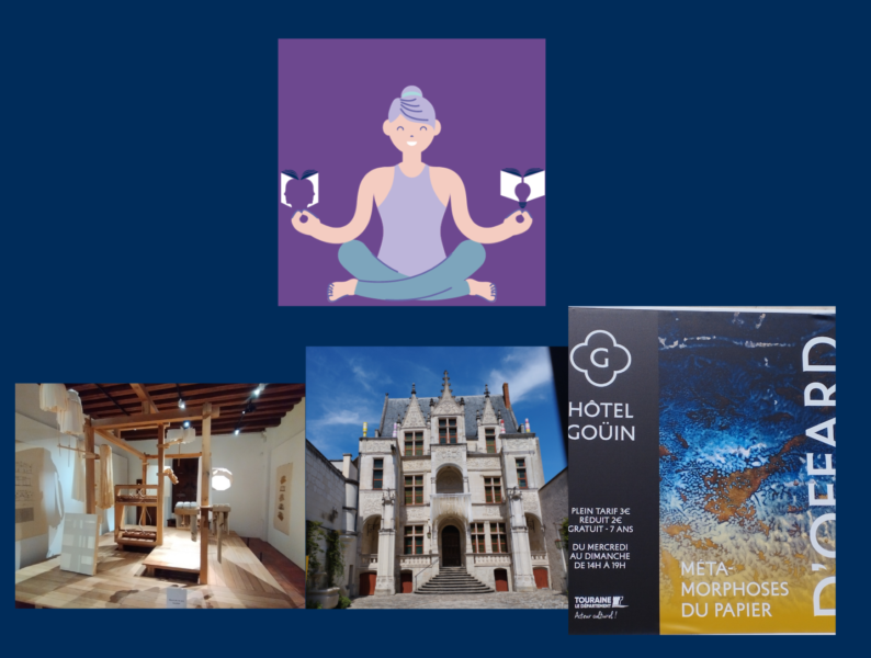 Hôtel Gouin à Tours où il y a des expositions dont l'exposition sur le papier