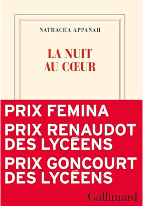 Couverture du livre de Natacha Appanah La nuit au coeur