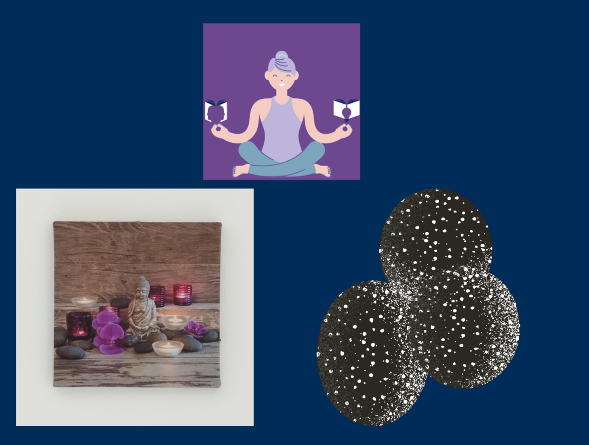 Petits cailloux pour symboliser la politique des petits pas en développement personnel féminin