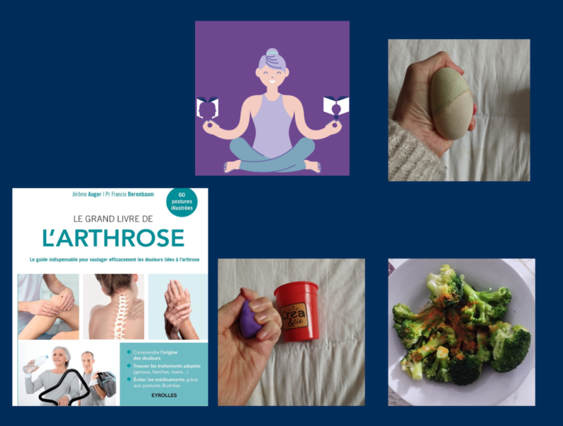Livre, mouvements des mains et alimentation anti-inflammatoire : apprivoiser l'arthrose avec bienveillance