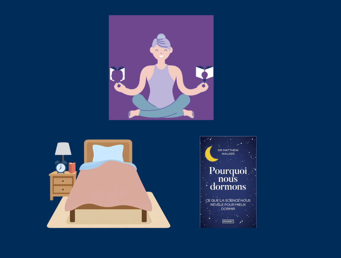 Livre du Docteur Matthew Walker Pourquoi nous dormons, livre de chevet pour bien dormir et prendre soin de soi et de son sommeil